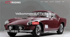 Desktop Screenshot of ctv-trading.dk